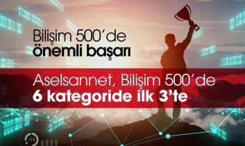 Aselsannet’ten bilişim 500’de önemli başarı