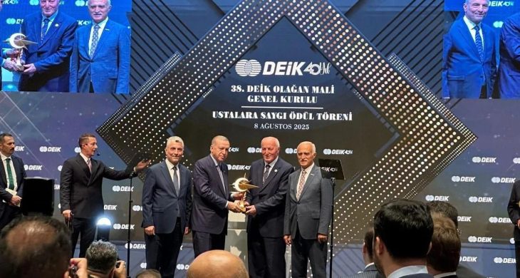 Rizeli İş İnsanı Halim Mete’ye Cumhurbaşkanı Erdoğan’dan “Yılın Ustaları” ödülü