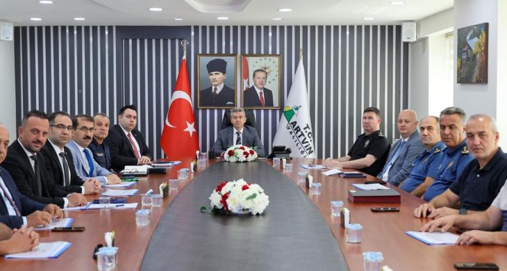 Artvin’de 2025-2026 sezonu İl Spor Güvenliği toplantısı gerçekleştirildi