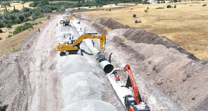 Malatya Yoncalı sulamasında çalışmalar sürüyor