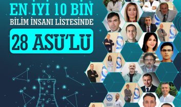 Aksaray Üniversitesi’nden 28 akademisyen ilk 10 bin arasına girdi