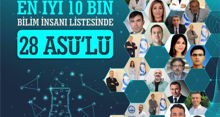 Aksaray Üniversitesi’nden 28 akademisyen ilk 10 bin arasına girdi