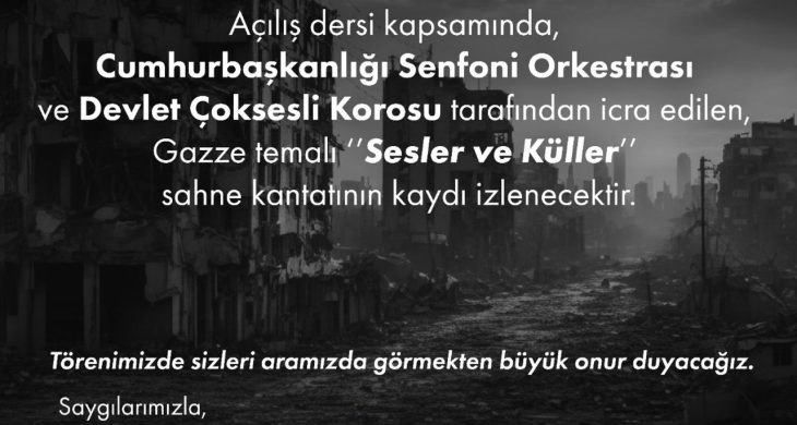 Ankara Bilim Üniversitesi, yeni eğitim yılına sanatla başladı