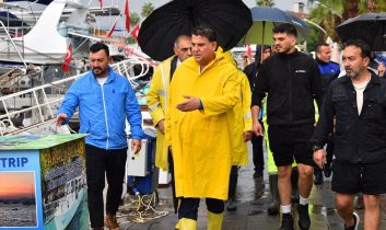 Fethiye’de yağış rekoru belediye sahada, ekipler seferber