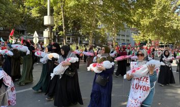 Ankara’da Gazze Kararlılık Yürüyüşü: Yüzbinler Filistin için tek yürek oldu