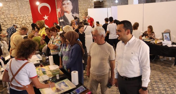 6. Uluslararası Finike Suluboya festivali başladı