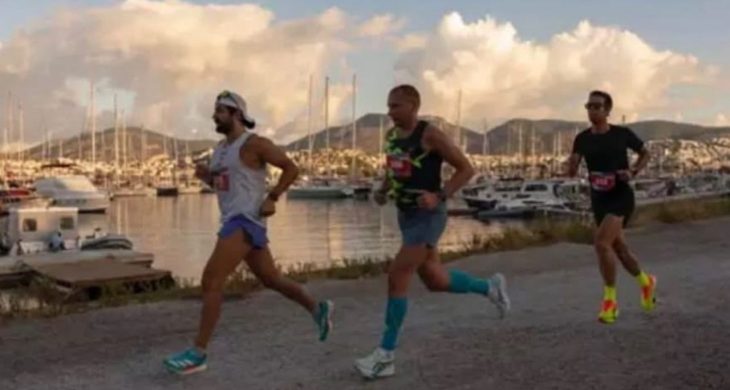 Bodrum, 8. kez yarı maraton coşkusunu yaşadı