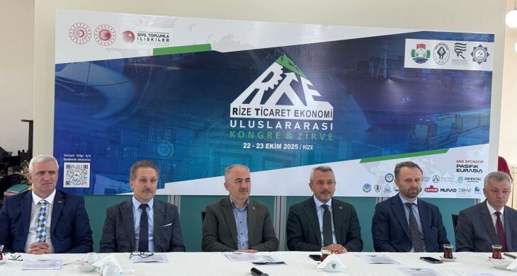Rize’de uluslararası ticaret ve ekonomi zirvesi başlıyor