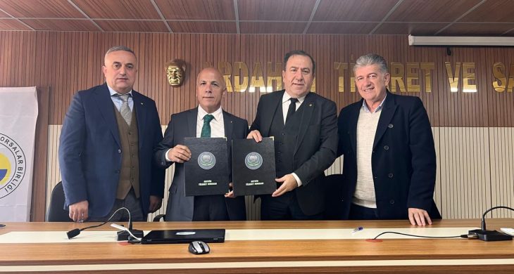 Artvin Ticaret Borsası ile Ardahan Ticaret ve Sanayi Odası Kardeş oda oldu