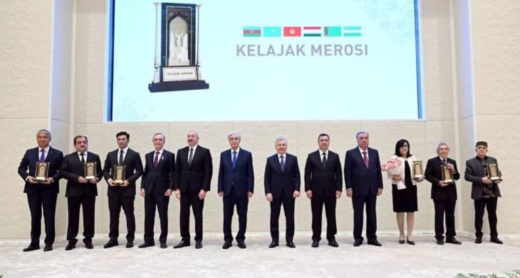 Özbekistan’da ilk “Kelajak Merosi” ödülleri sahiplerini buldu: Sultan Raev’e Edebiyat Ödülü