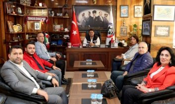 CHP il yönetiminden GMİS’e ziyaret