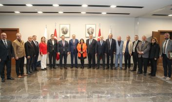 TİMBİR’den Ulaştırma ve Altyapı Bakan Yardımcısı Sayan’a ziyaret