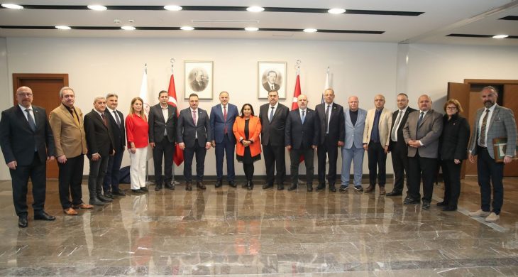 TİMBİR’den Ulaştırma ve Altyapı Bakan Yardımcısı Sayan’a ziyaret