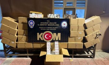 Aksaray’da kaçakçılık operasyonu: 5 Milyon lira değerinde kaçak ürün ele geçirildi