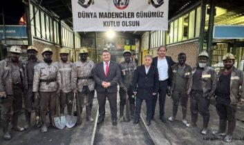 GMİS, Dünya Madenciler Gününde sahada üyeleriyle buluştu