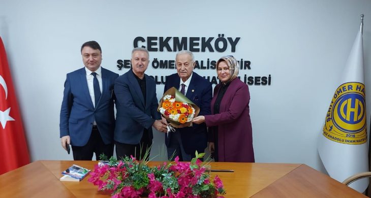 Adalet Eski Bakanı İsmail Müftüoğlu’ndan Çekmeköy Şehit Ömer Halisdemir Kız AİHL’ye ziyaret