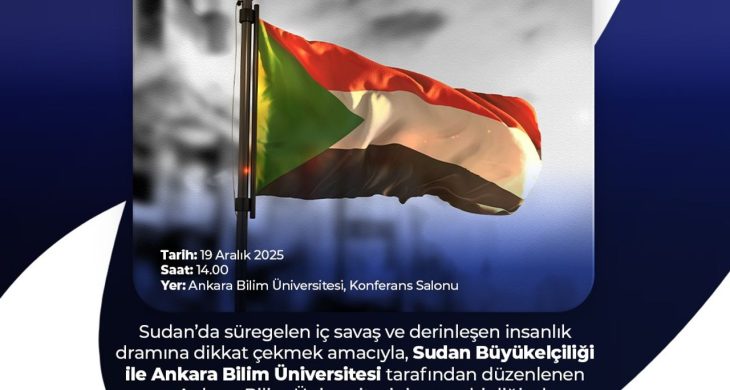 Ankara Bilim Üniversitesi’nde Sudan için dayanışma buluşması