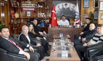 MHP Kozlu İlçe Yönetiminden Gemis’e ziyeret