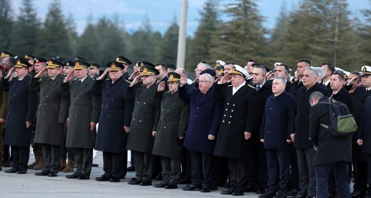 Ankara’daki uçak kazasında hayatını kaybeden Libyalı komutanlar uğurlandı