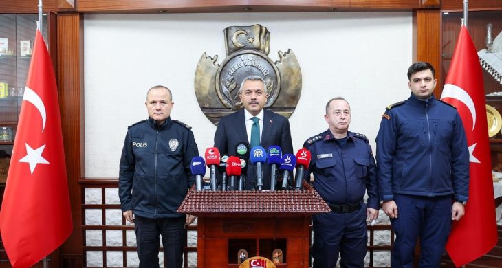 Vali Baydaş açıkladı; Rize’de suç oranları düştü