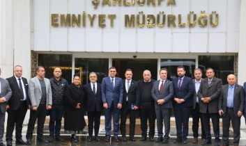 TİMBİR Heyetinden Şanlıurfa İl Emniyet Müdürü Atilla Aksoy’a ziyaret