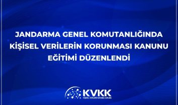 Jandarma Genel Komutanlığı’nda KVKK eğitimi gerçekleştirildi