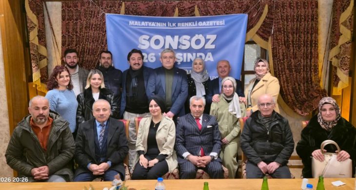 Malatya basınında çeyrek asırlık çınar: Sonsöz Gazetesi 26 yaşında