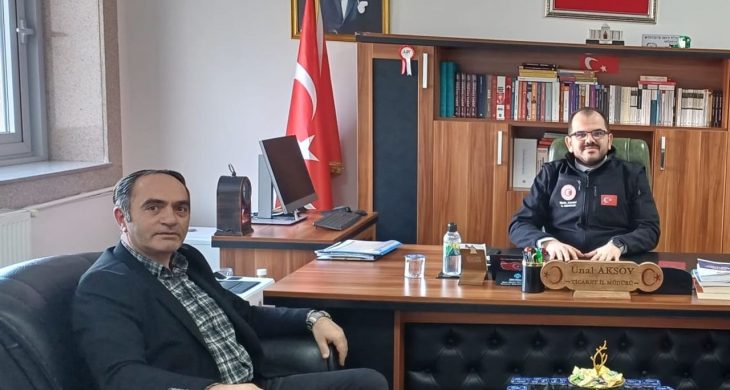 TİMBİR Bölge Başkanı Sarıkaya’dan Aksaray Ticaret İl Müdürlüğü’ne ziyaret