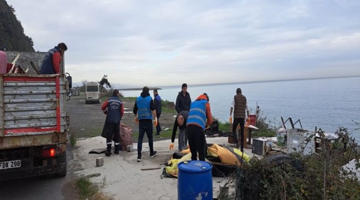 Kdz. Ereğli ‘de plajlar bölgesi kaçak yapı ve işgallerden temizlendi