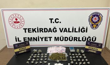 Tekirdağ’da zehir tacirlerine darbe