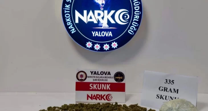 Yalova’da uyuşturucu operasyonu: 1 tutuklama