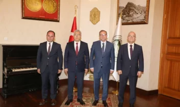 Yargı mensuplarından Vali Ziya Polat’a ziyaret