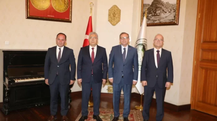 Yargı mensuplarından Vali Ziya Polat’a ziyaret