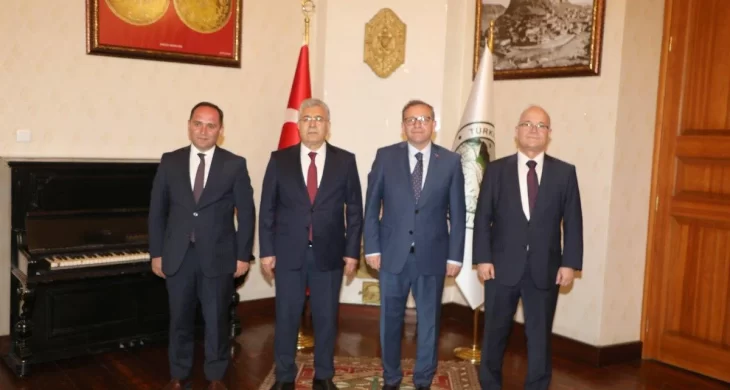 Yargı mensuplarından Vali Ziya Polat’a ziyaret