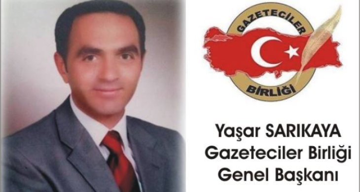 Gazeteciler Birliği Genel Başkanı Sarıkaya Demokrasinin Olmazsa Olmazı Basın ve İfade Özgürlüğüdür