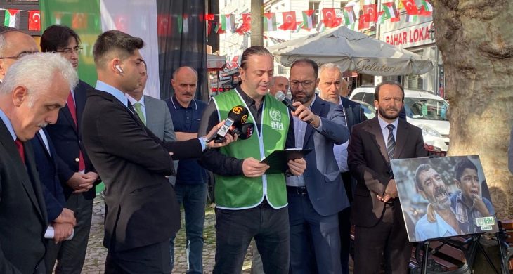 Sarıyerli esnaflar bir günlük kazancını Gazze’ye bağışlıyor