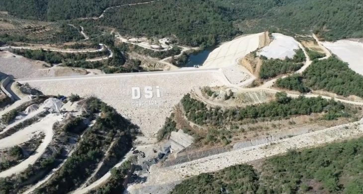 Yatağan Girme Barajı’nda su tutulmaya başlandı
