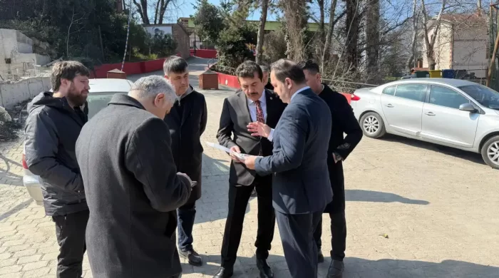 Yayla ortaokulu inşaatı yüzde 50 seviyesine ulaştı