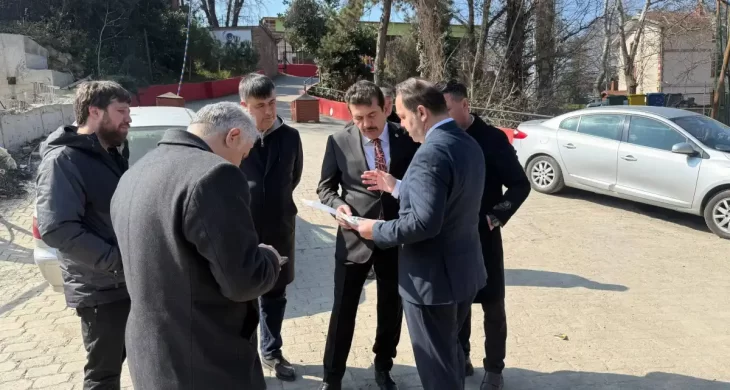 Yayla ortaokulu inşaatı yüzde 50 seviyesine ulaştı