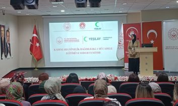 Erzurum’da Kadına Yönelik Bağımlılıkla Mücadele eğitimi düzenlendi