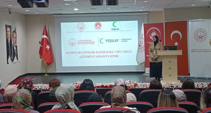 Erzurum’da Kadına Yönelik Bağımlılıkla Mücadele eğitimi düzenlendi