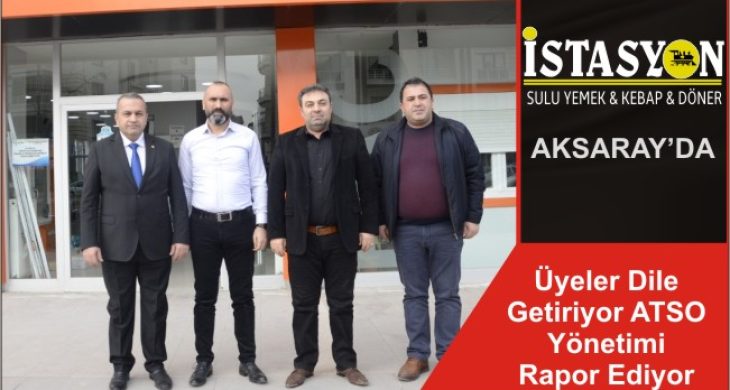 Üyeler Dile Getiriyor ATSO Yönetimi Rapor Ediyor