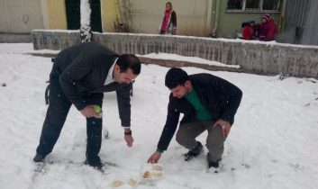 Aksaray’da Sokak Hayvanlarına Yemek Bırakıldı