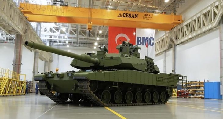 Yerli robotlar ALTAY tankı için görev başında