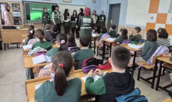 Yeşilay haftası’nda ilk ders Yeşilay