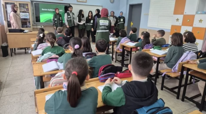 Yeşilay haftası’nda ilk ders Yeşilay