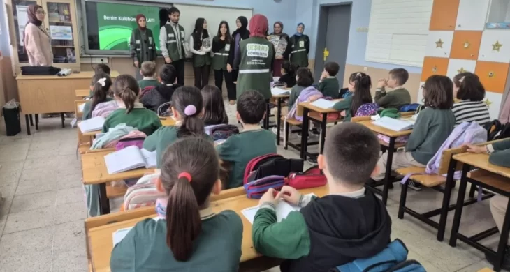 Yeşilay haftası’nda ilk ders Yeşilay