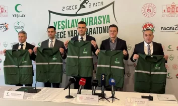 Yeşilay, gece startlı ilk kıtalararası maratona imza atıyor