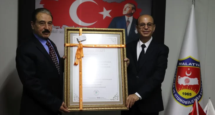 Yeşilyurt Belediye Başkanı Geçit, MESOB’u ziyaret etti