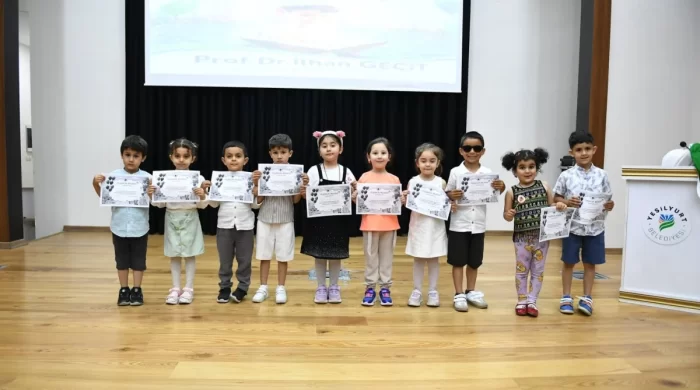 Yeşilyurt’ta 4-6 yaş  Erdem Okulları mezuniyet coşkusu